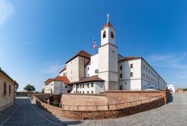 Brno 'daki Spilberk Kalesi' nin bir resmi..