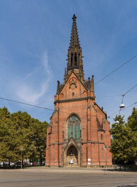 Jan Amos Comenius 'un ya da Kızıl Kilise' nin Brno 'daki bir resmi..