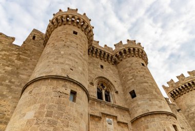 Rodos Şövalyelerinin Büyük Üstadı 'nın sarayının resmi..