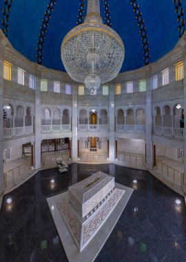 Manastır 'daki Habib Bourguiba mozolesinin bir resmi..