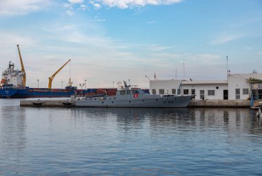 Tunus donanma gemisinin resmi..