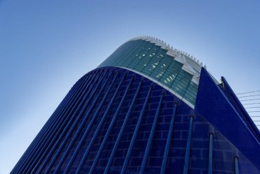 L 'Agora ya da CaixaForum Valencia' nın bir resmi, Sanat ve Bilim Şehri 'nin bir parçası..