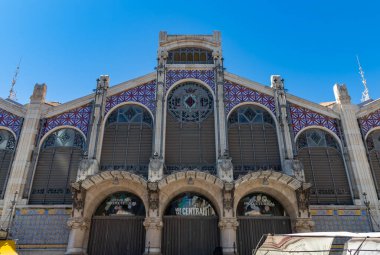 Valencia Merkez Pazarı 'nın bir resmi..