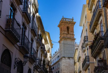 Valencia 'daki Aziz Bartolome Kulesi' nin bir resmi..