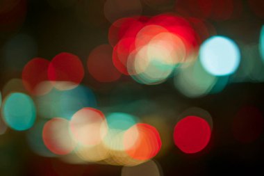 Bokeh ışıkları ile soyut arkaplan