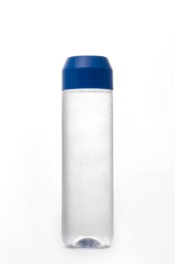 Bottle with healthy sparkling water