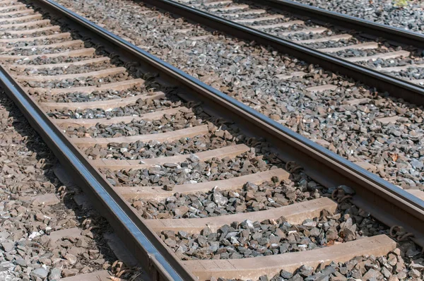 stock image railway tracks, travel background .