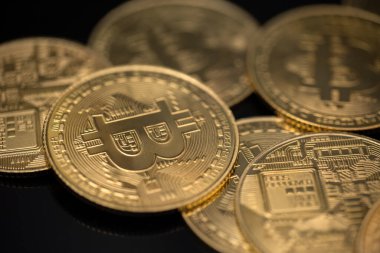 Bitcoin is a decentralized cryptocurrency and worldwide payment, technology concept