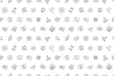 Vektör yaratıcı iş çözüm modeli. Yaratıcı iş çözümü pürüzsüz arkaplan