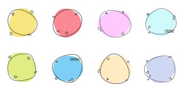 Soyut arka plan konsepti ve basit modern tasarım. Vektör çizimi. İşiniz için kullanılabilir..