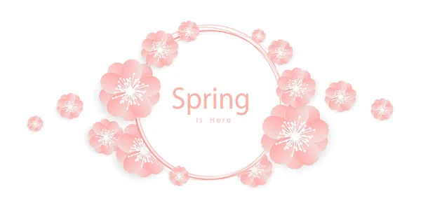 Olá Bandeira Primavera Textura Moderna Temporada Vocação Fim Semana Logotipo — Vetor de Stock