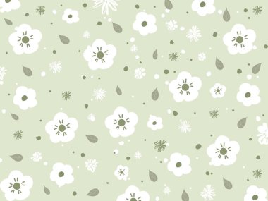 Çiçekler ve yaprağın duvar sanat vektör arka planı. Soyut şekilli yaprak çizimi. Baskı, kapak, duvar kağıdı, asgari ve doğal duvar sanatı için soyut bitki sanatı tasarımı. Vektör illüstrasyonu.