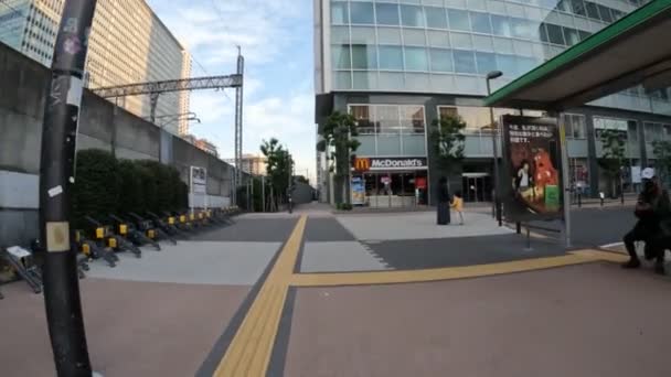 Tokyo Akihabara Early Morning Cycling November 2022 — Stockvideo