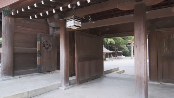 Santuario Meiji Tokio Japón 2022 — Vídeos de Stock
