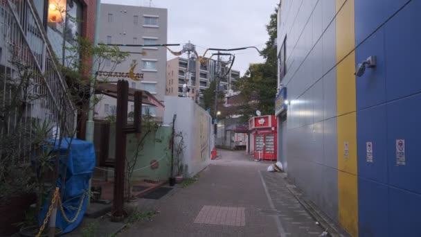 Токийский Харадзюку Ранним Утром Ноября 2022 Года — стоковое видео
