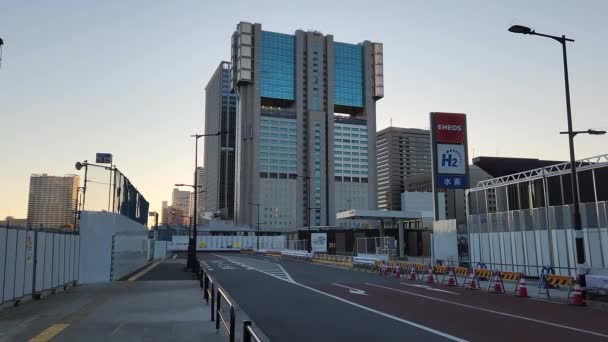 Πύλη Tokyo Takanawa Νωρίς Πρωί 2022 — Αρχείο Βίντεο