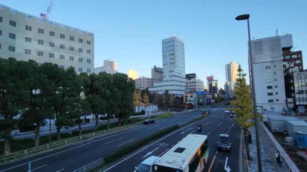 Tóquio Shinagawa Manhã Cedo 2022 — Vídeo de Stock
