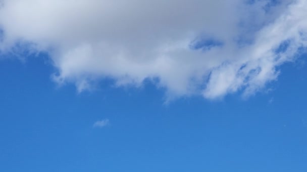 Blauwe Lucht Wolken Videoclip — Stockvideo