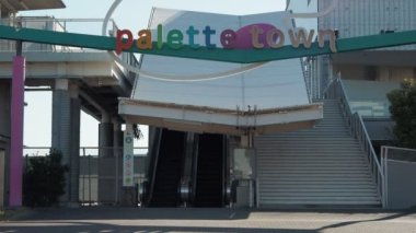 Odaiba Sökme, Tokyo Japonya Aralık 2022