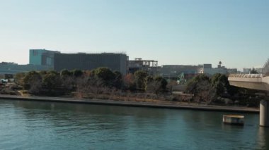 Odaiba Sökme, Tokyo Japonya Aralık 2022