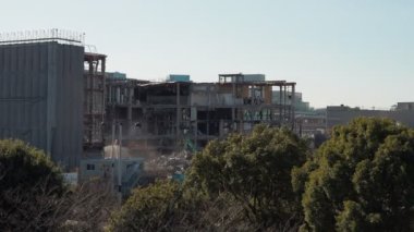 Odaiba Sökme, Tokyo Japonya Aralık 2022