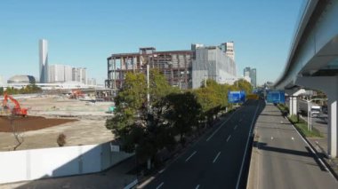 Odaiba Sökme, Tokyo Japonya Aralık 2022