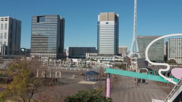 Odaiba Desmantelamento Tóquio Japão Dezembro 2022 — Vídeo de Stock
