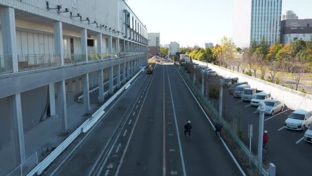 Odaiba Dismantling Tokyo Japan Грудень 2022 — стокове відео