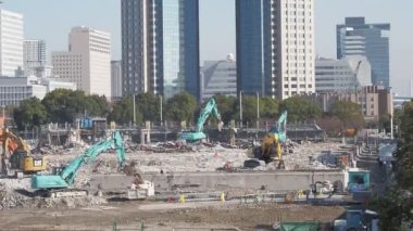 Odaiba Sökme, Tokyo Japonya Ocak 2023