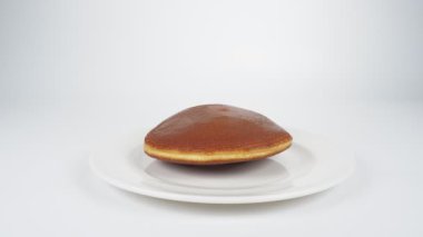 Dorayaki, Japon tatlıları videoyu kapatın.