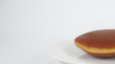 Dorayaki, Japon tatlıları videoyu kapatın.