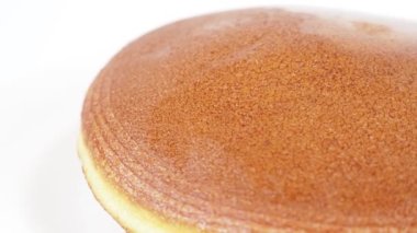 Dorayaki, Japon tatlıları videoyu kapatın.