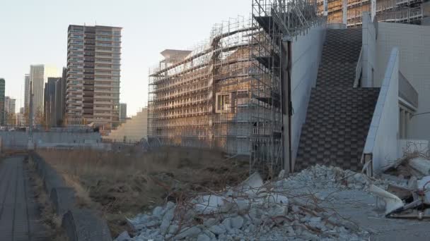 Tokyo Harumi Wharf Demolition Work 2022 — 비디오