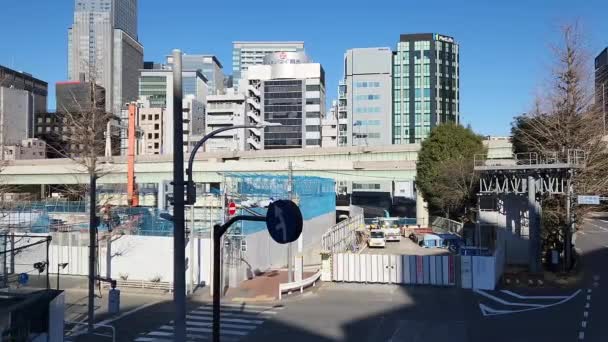 Nihonbashi Sanierung Japan Tokio 2023 — Stockvideo