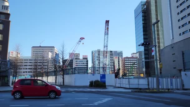 Nihonbashi Redevelopment Japan Tokyo 2023 — 图库视频影像