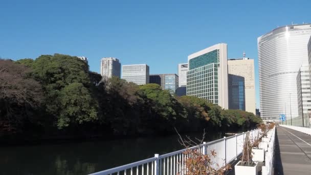 Tokyo High Rise Apartamento Torre Arranha Céu Mansão — Vídeo de Stock