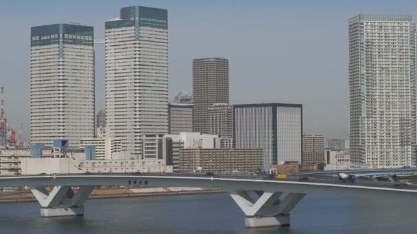 Rascacielos Tokyo High Rise Apartment Tower Mansion — Vídeos de Stock