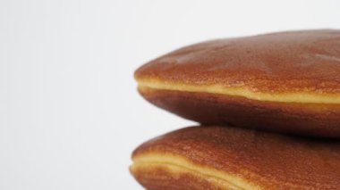 Dorayaki, Japon tatlıları videoyu kapatın.