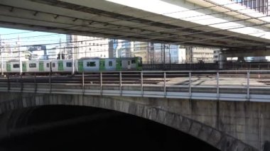 Japonya 'da çalışan tren, Tokyo Peyzajı