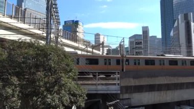 Japonya 'da çalışan tren, Tokyo Peyzajı