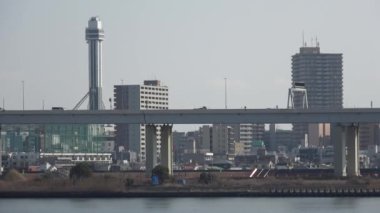 Arakawa nehir yatağı 2023 Şubat, Japonya Tokyo