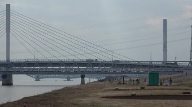 Arakawa nehir yatağı 2023 Şubat, Japonya Tokyo