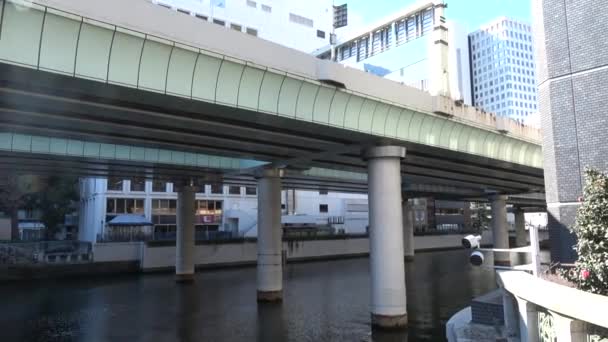 Tokyo Metropolitan Expressway Metro Previsto Sección 2023 — Vídeos de Stock