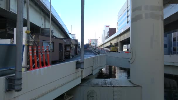 Tokyo Metropolitan Expressway Υπόγειο Τμήμα 2023 — Αρχείο Βίντεο