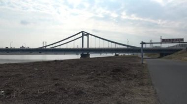 Arakawa nehir yatağı 2023 Şubat, Japonya Tokyo