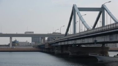 Arakawa nehir yatağı 2023 Şubat, Japonya Tokyo