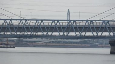 Arakawa nehir yatağı 2023 Şubat, Japonya Tokyo