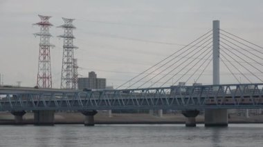 Arakawa nehir yatağı 2023 Şubat, Japonya Tokyo