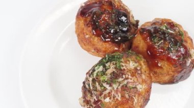 Takoyaki Japon Geleneksel Yemeği, Video Videosu