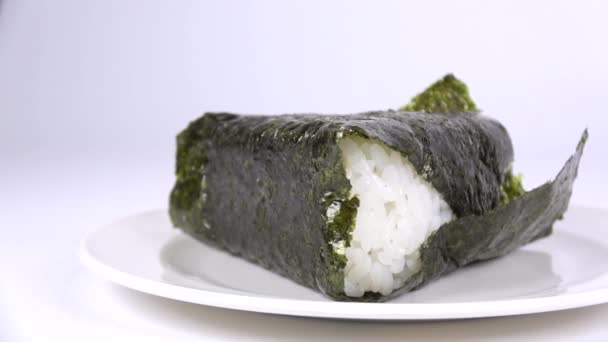 Japanska Rice Boll Bekvämlighet Butik — Stockvideo